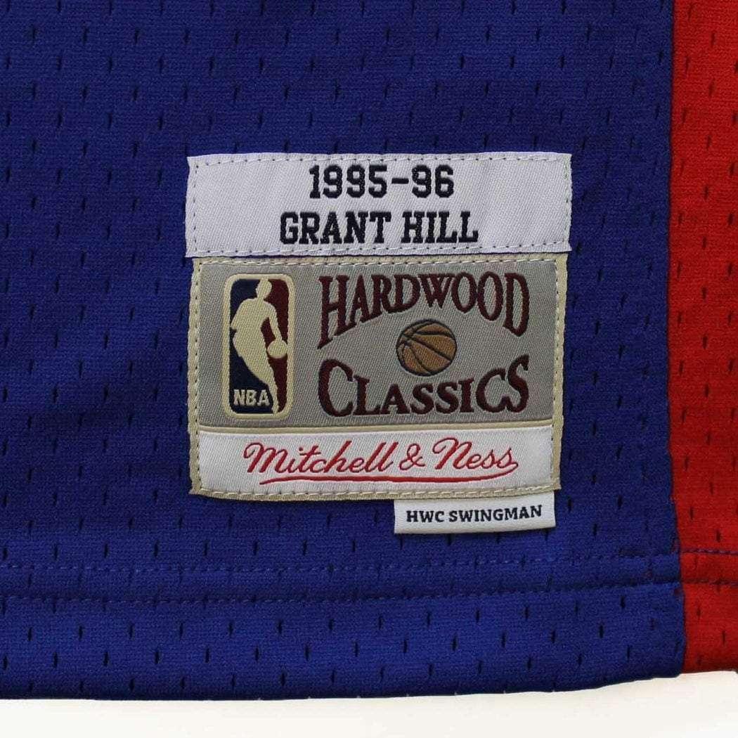 Mitchell And Ness Jerseys Grant Hill Detroit Pistons Mitchell & Ness NBA 95-96 Swingman Jersey - Blue