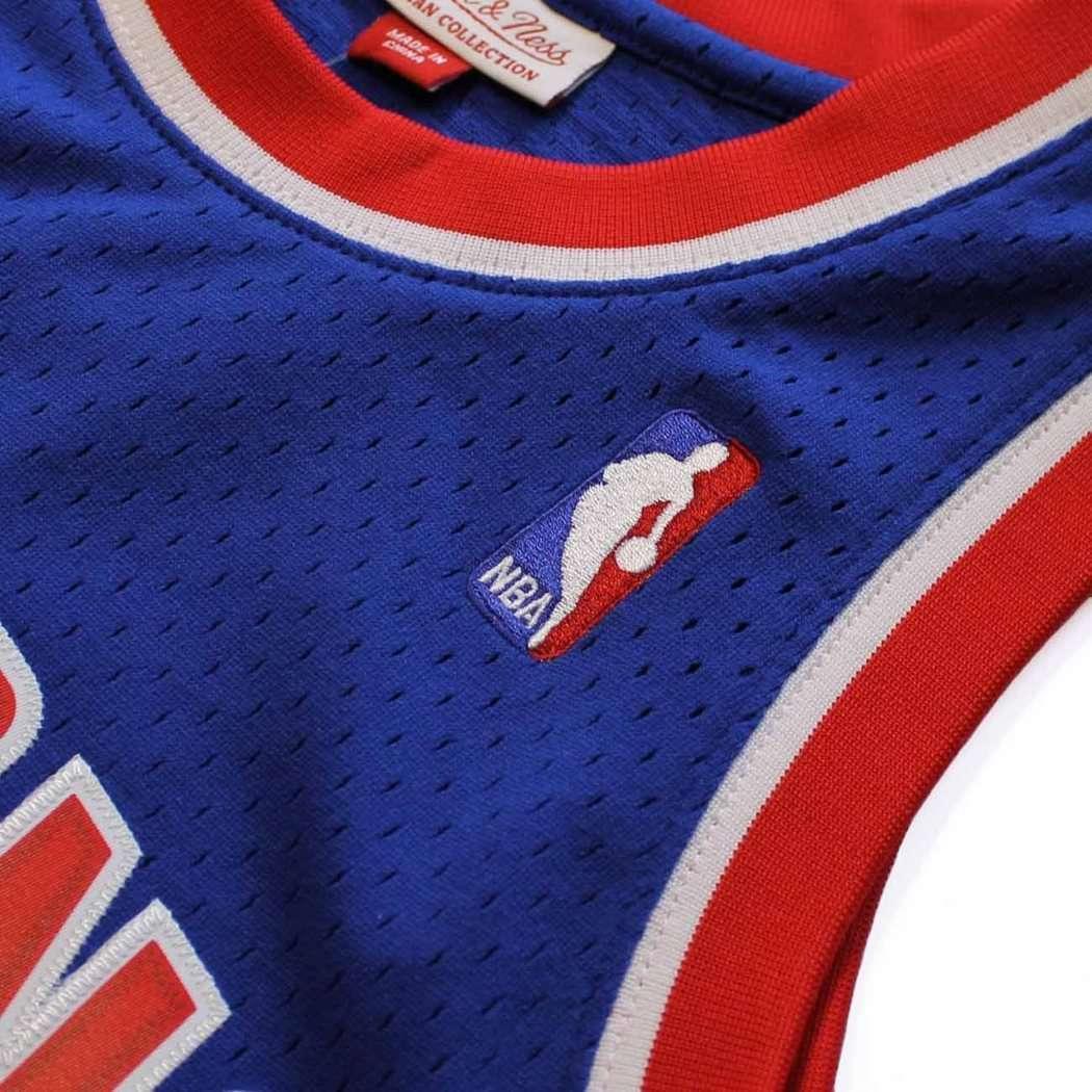 Mitchell And Ness Jerseys Grant Hill Detroit Pistons Mitchell & Ness NBA 95-96 Swingman Jersey - Blue
