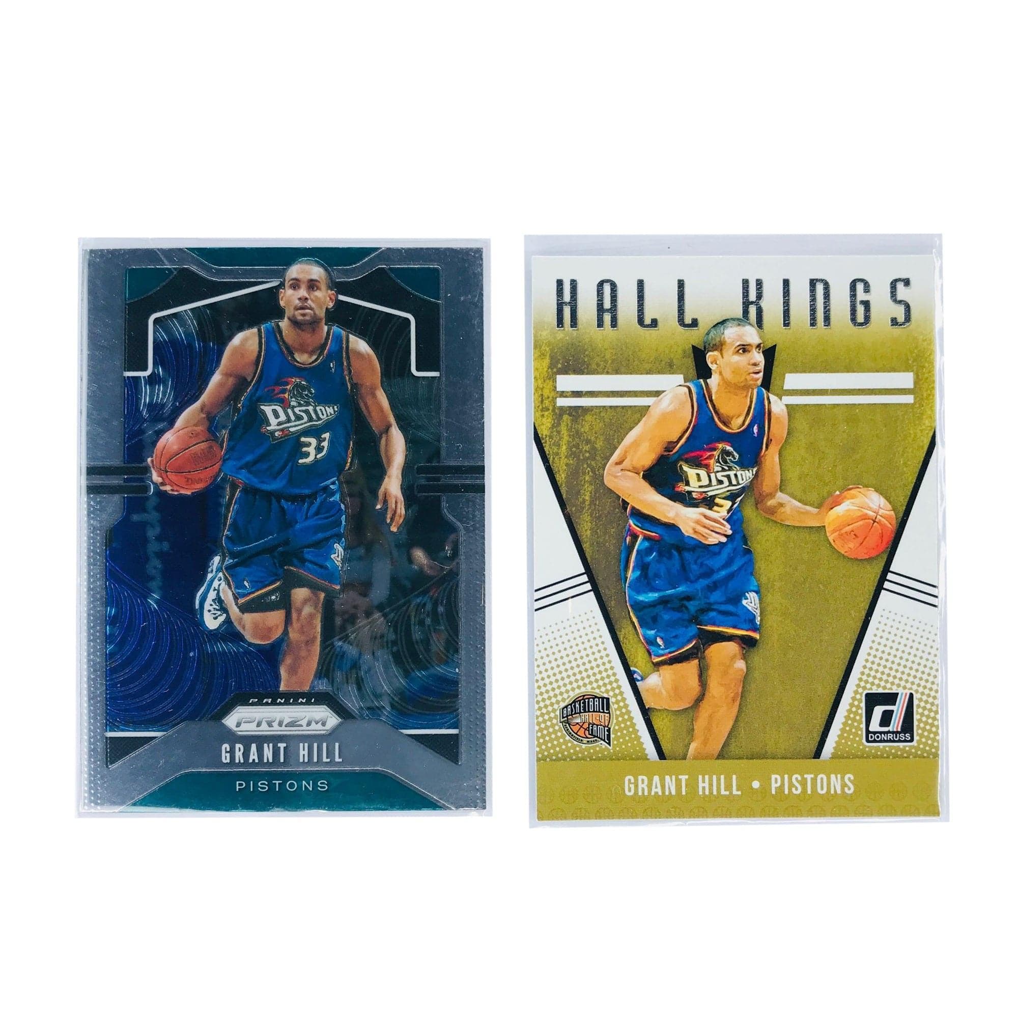 Panini Cards Grant Hill Detroit Pistons Panini 19-20 NBA 2 Card Set