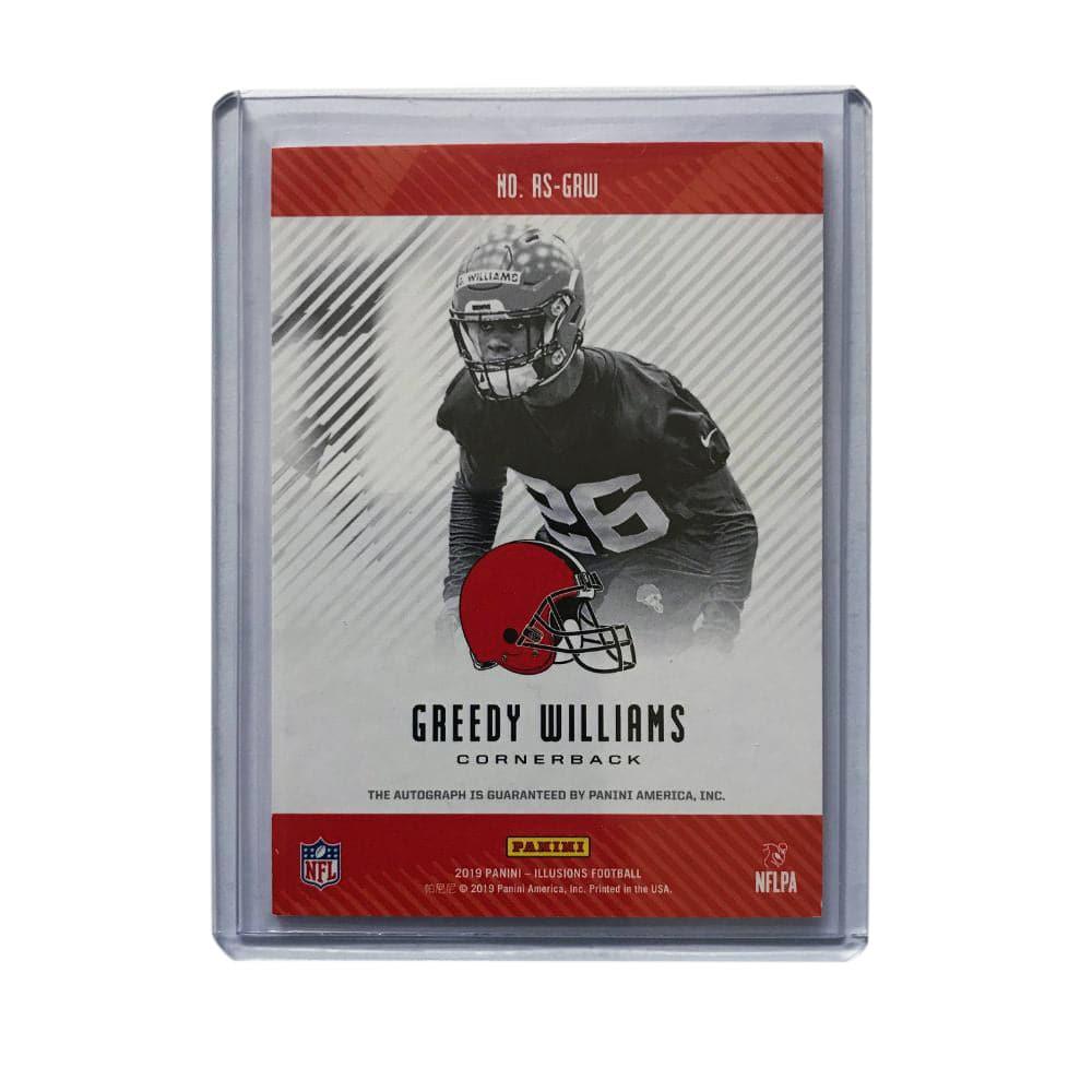 Panini Cards Greedy Williams Cleveland Browns 2019 Panini Illusions NFL Rookie Signs Card