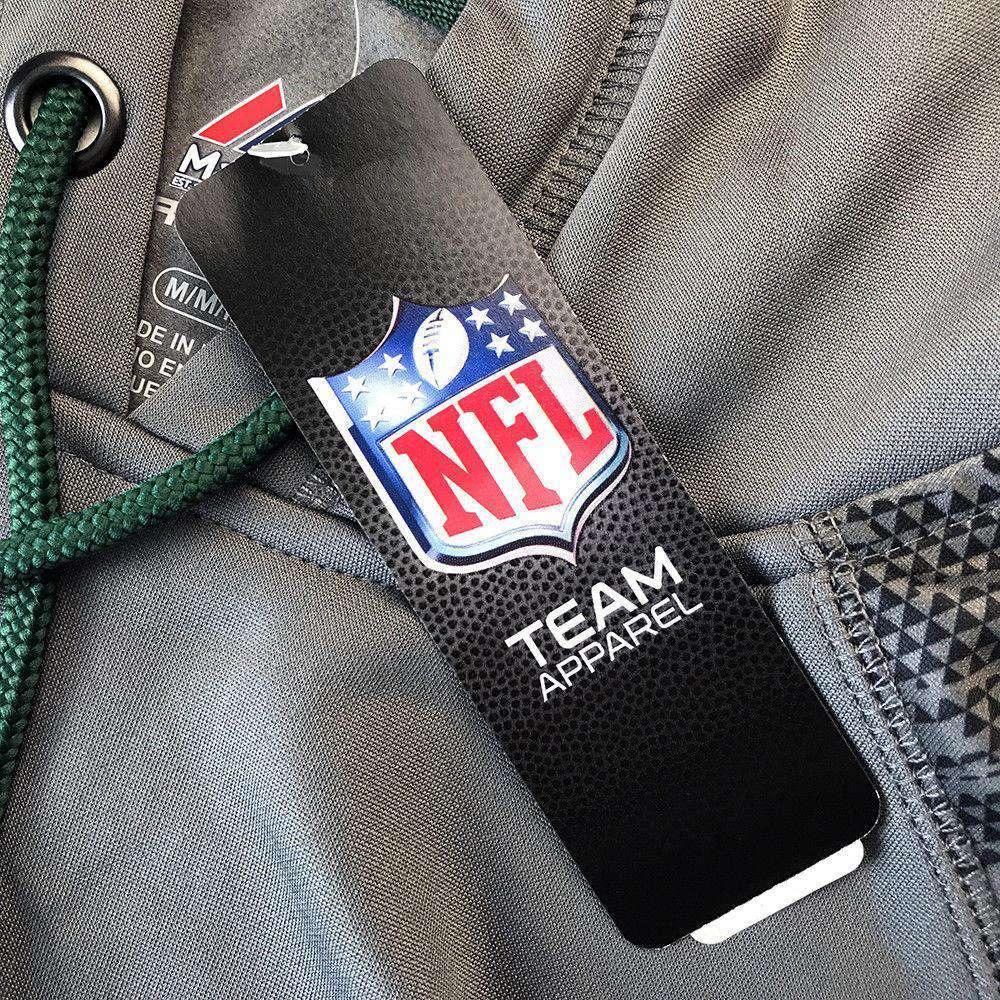 Majestic Athletic Jumpers Green Bay Packers Majestic NFL Armor Performance Hoodie Jumper - Grey
