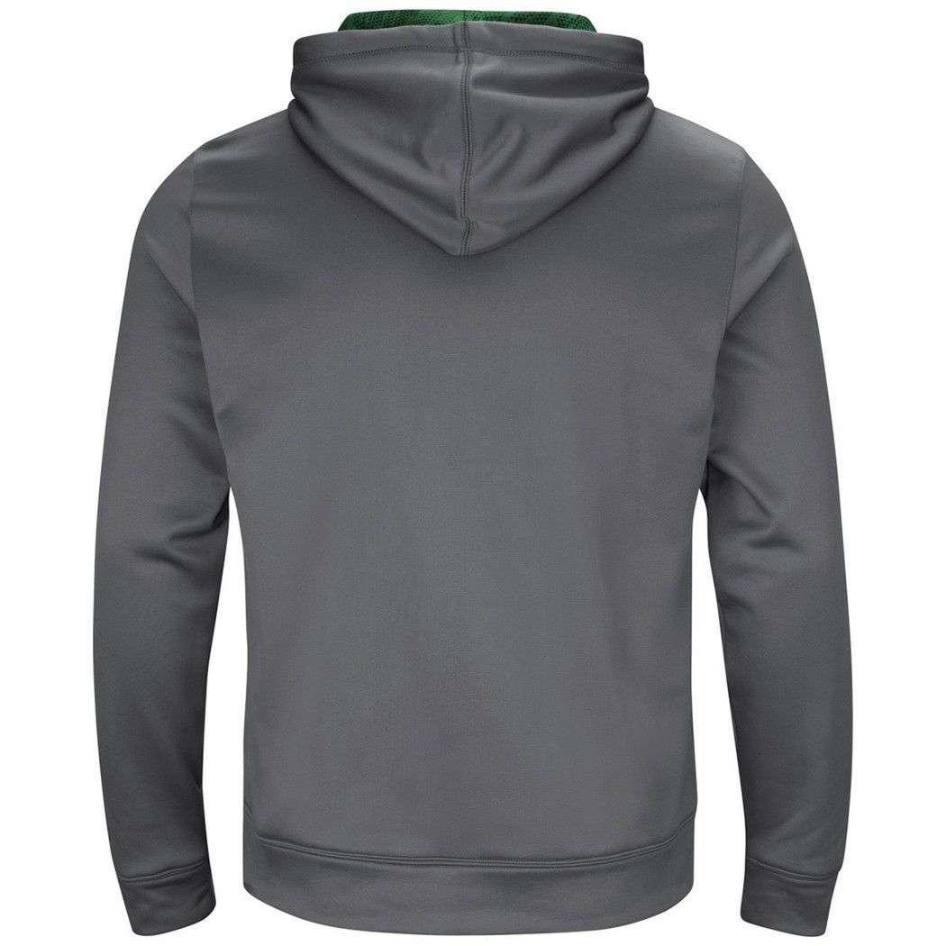 Majestic Athletic Jumpers Green Bay Packers Majestic NFL Armor Performance Hoodie Jumper - Grey