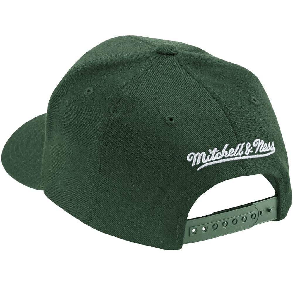 Mitchell And Ness Caps Green Bay Packers Mitchell & Ness NFL Team Tonal Classic Red Snapback Hat - Green