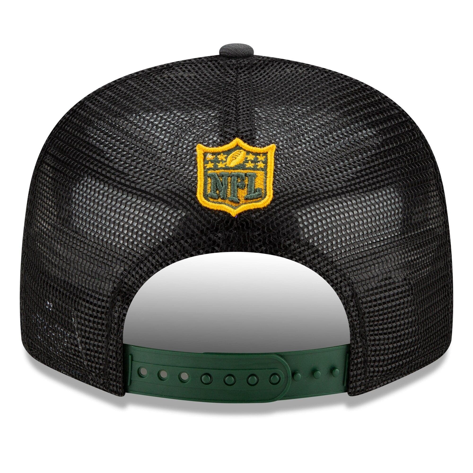 New Era Caps Green Bay Packers New Era 2021 NFL Draft 9FIFTY Snapback Hat - Graphite
