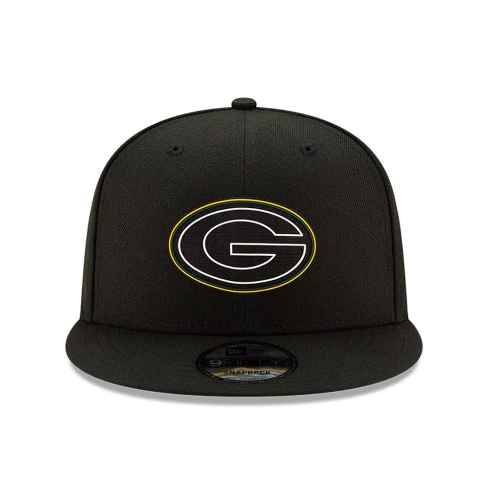 New Era Caps Green Bay Packers New Era NFL 2020 Draft 9FIFTY Snapback Hat - Black