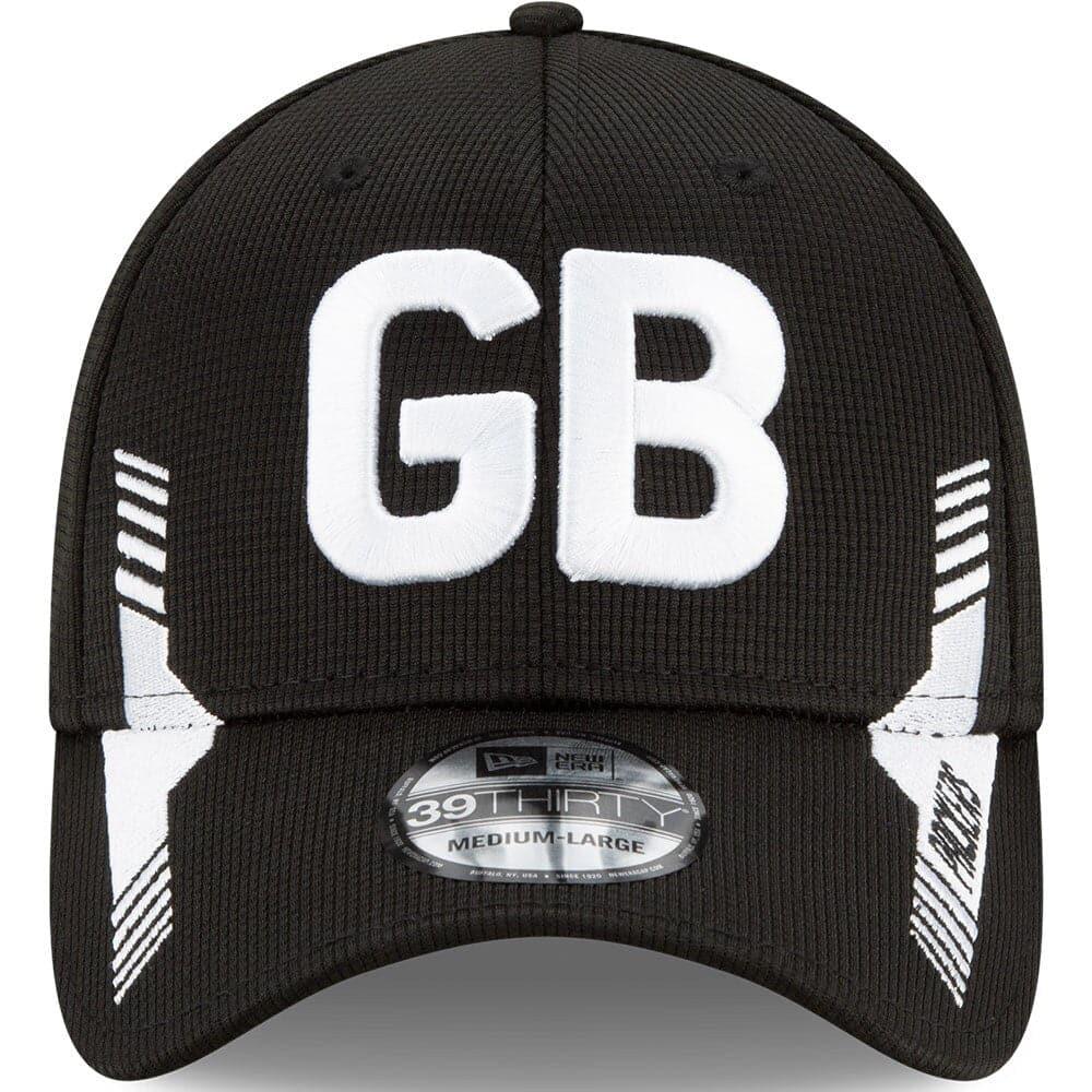 New Era Caps Green Bay Packers New Era NFL 2021 Sideline Alt 39THIRTY Flex Fit Hat - Black