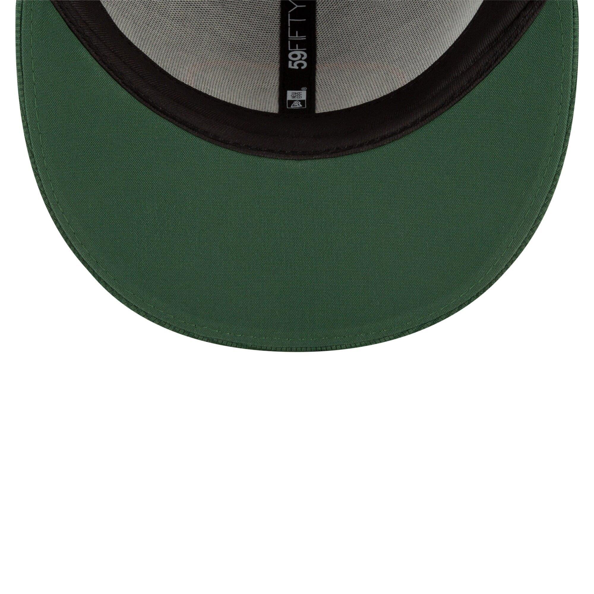 New Era Caps Green Bay Packers New Era NFL 2021 Sideline Home 59FIFTY Fitted Hat - Green