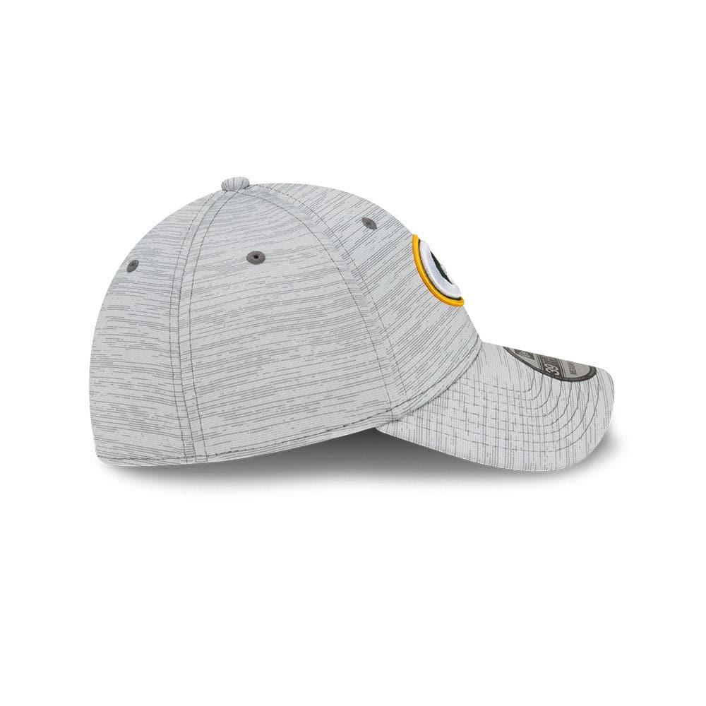 New Era Caps Green Bay Packers New Era NFL 22 Training Camp Coach 39THIRTY Stretch Fit Hat - Grey