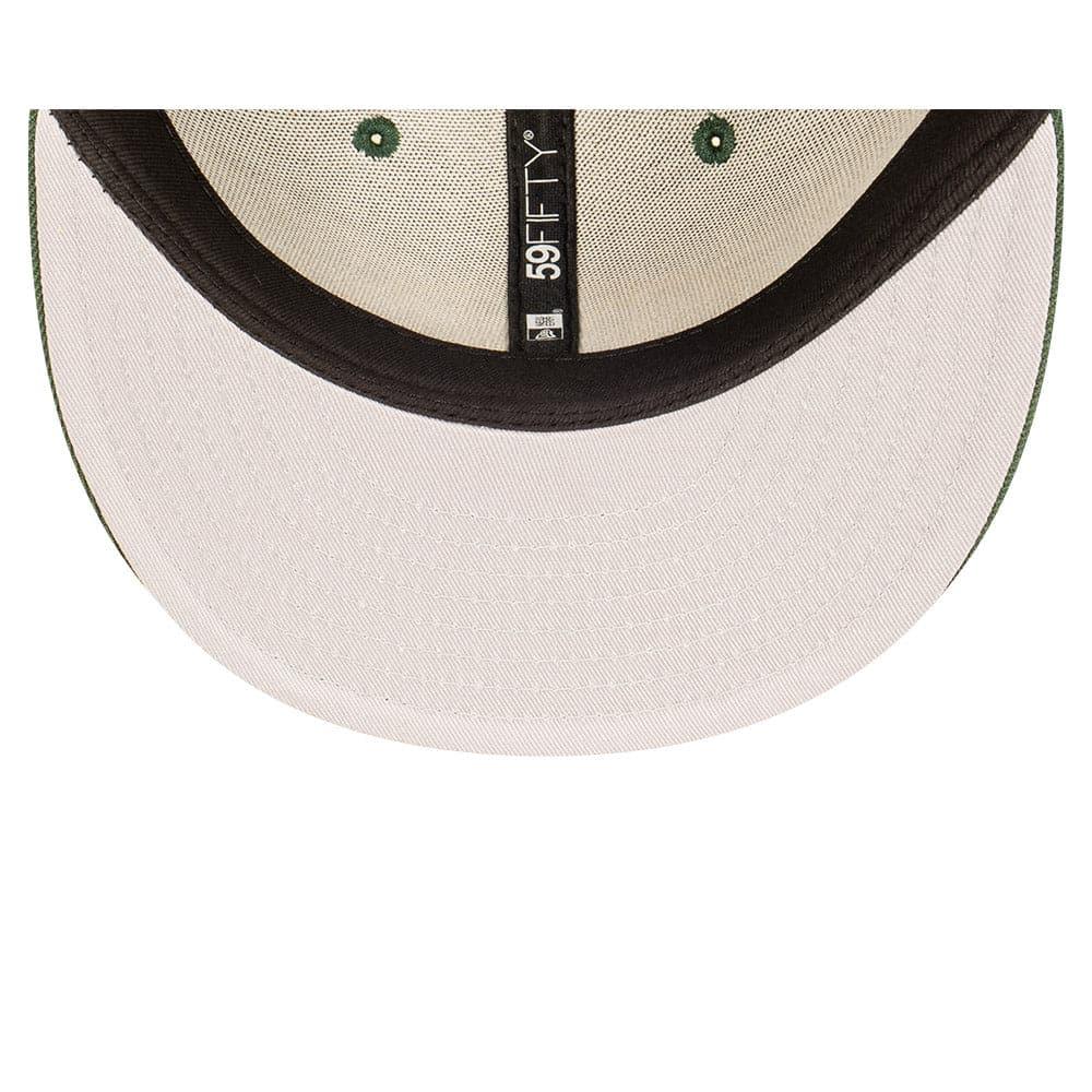 New Era Caps Green Bay Packers New Era NFL Back Script 59FIFTY Fitted Hat - Green