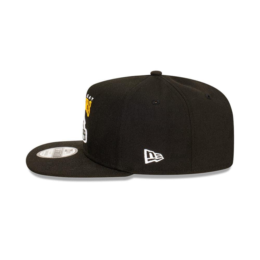 New Era Caps Green Bay Packers New Era NFL Helmet Arch 9FIFTY A-Frame Snapback Hat - Black