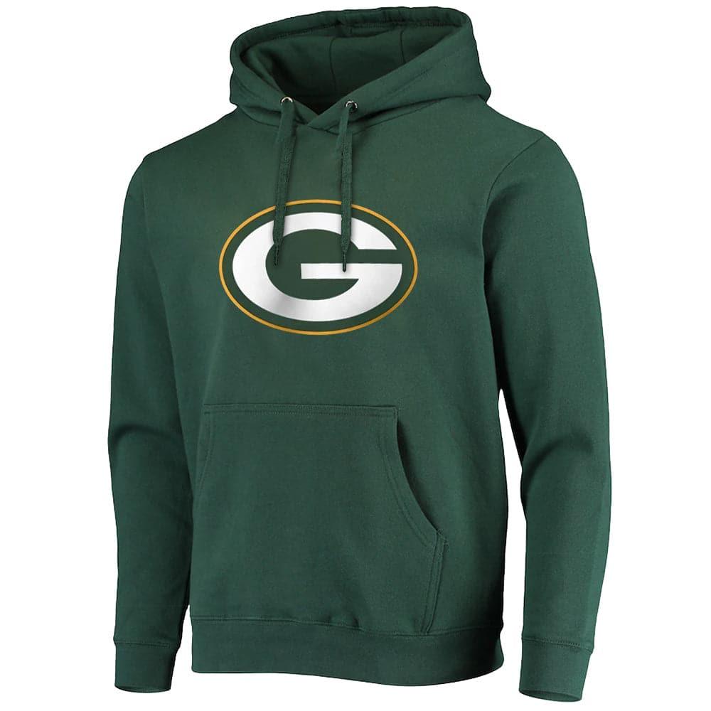 NFL Team Apparel Jumpers Green Bay Packers NFL Team Logo Hoodie Jumper - Green