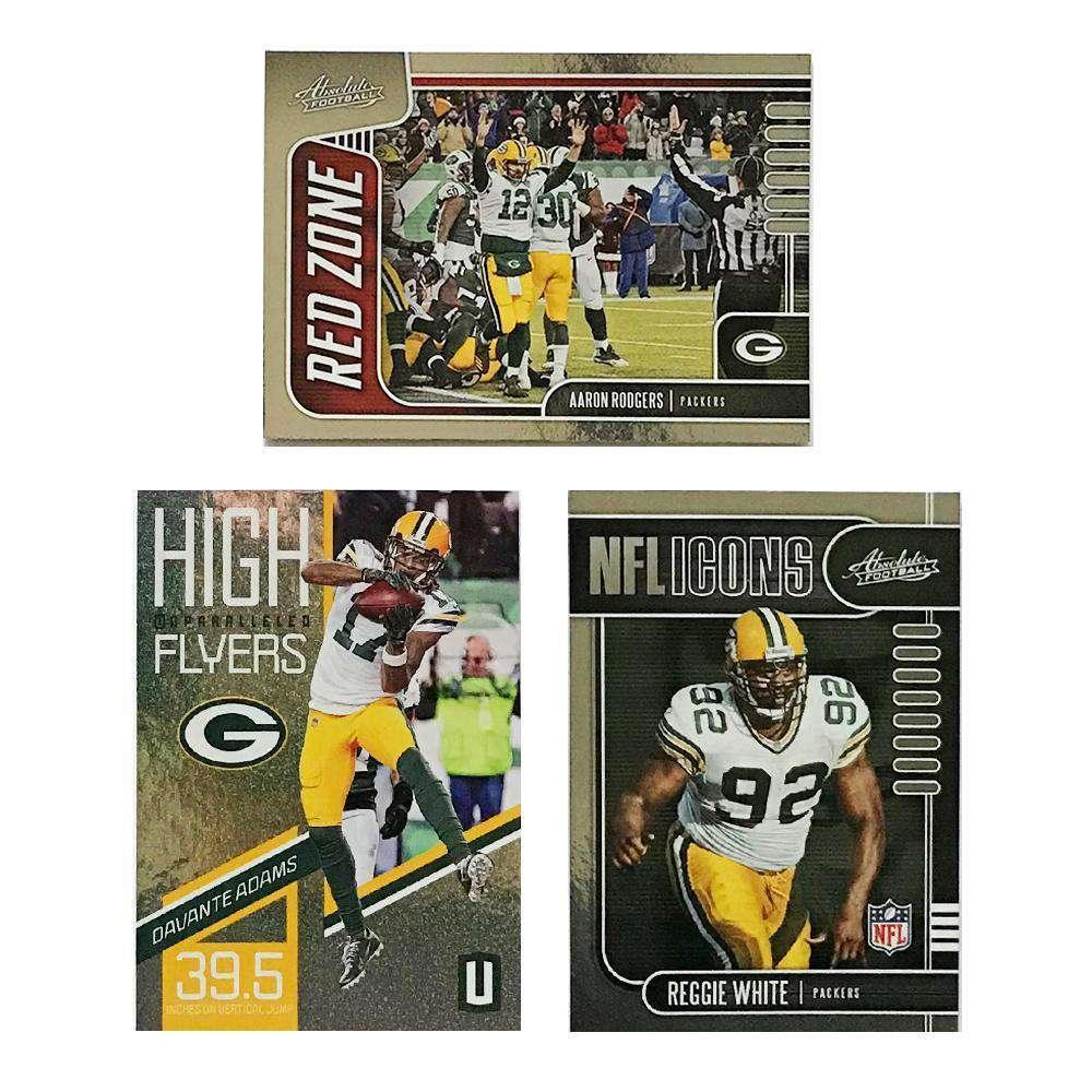 Panini Cards Green Bay Packers Panini NFL 2019 Parallel/Insert 3 Card Set
