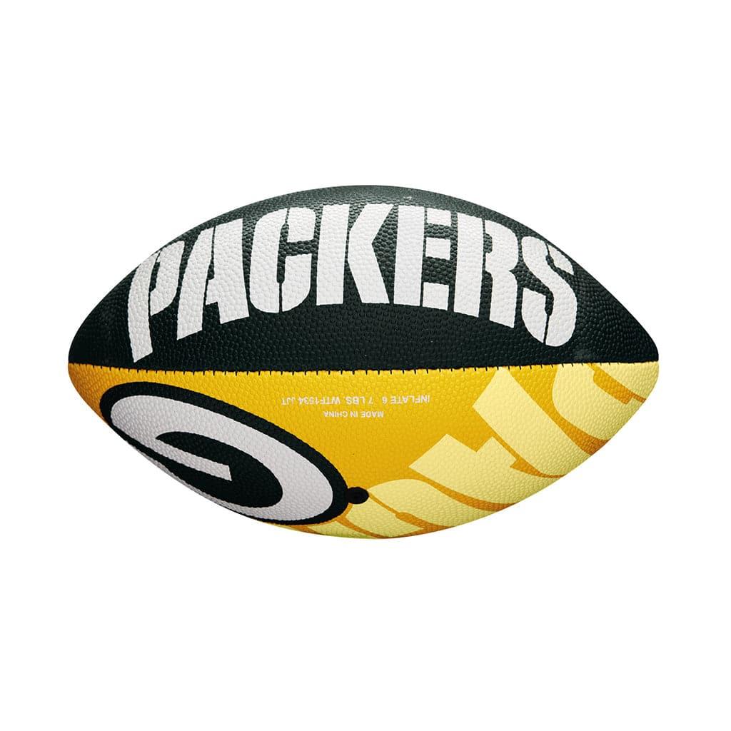 Wilson Sporting Goods Balls Green Bay Packers Wilson NFL Team Tailgate Junior Team Football