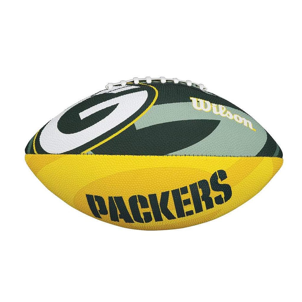 Wilson Sporting Goods Balls Green Bay Packers Wilson NFL Team Tailgate Junior Team Football