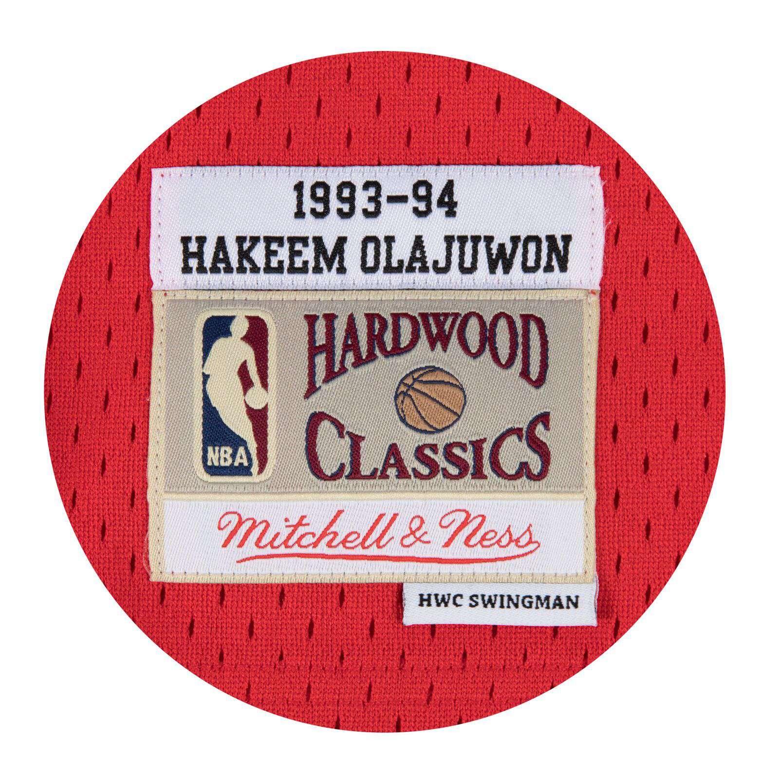 Mitchell And Ness Jerseys Hakeem Olajuwon Houston Rockets Mitchell & Ness NBA Swingman Jersey - Red