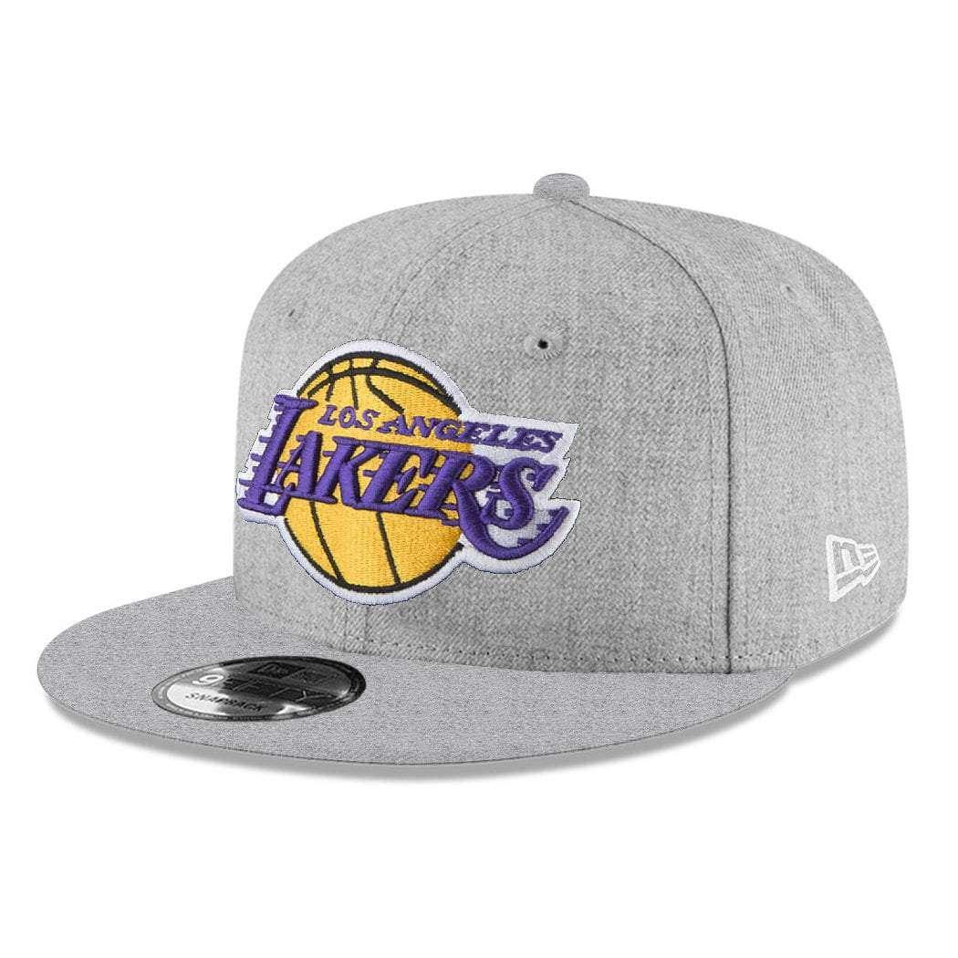 Youths Los Angeles Lakers New Era NBA Team Heather 9FIFTY Snapback Hat