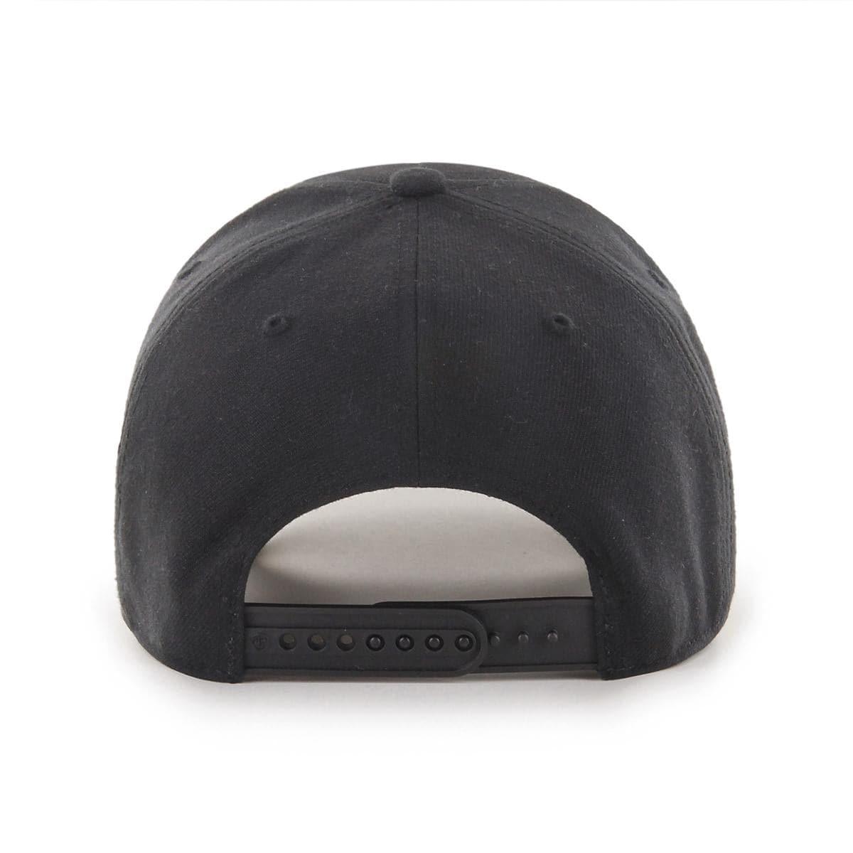 47 Brand Caps Houston Astros '47 MLB Black On Black MVP DT Pinch Curve Snapback Hat