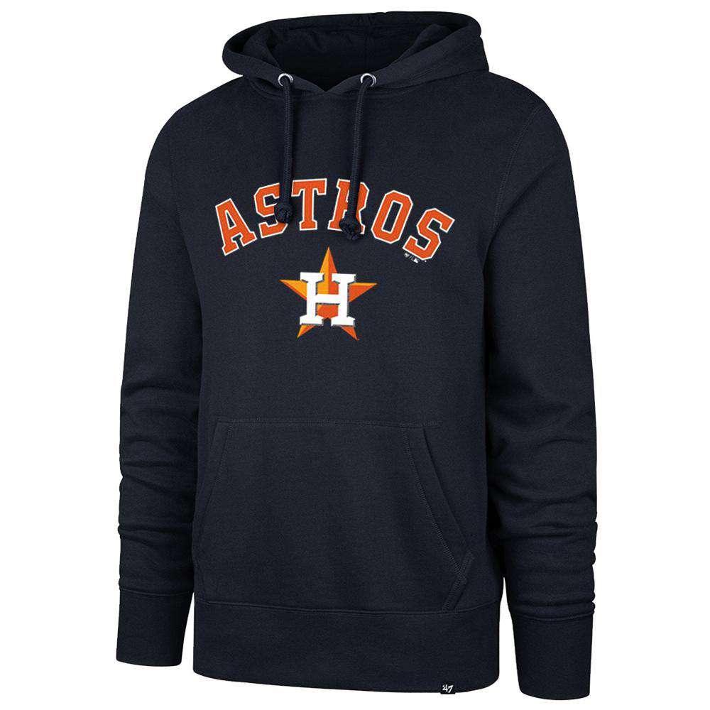 47 Brand Jumpers Houston Astros '47 MLB Rundown Headline Hoodie Jumper - Navy