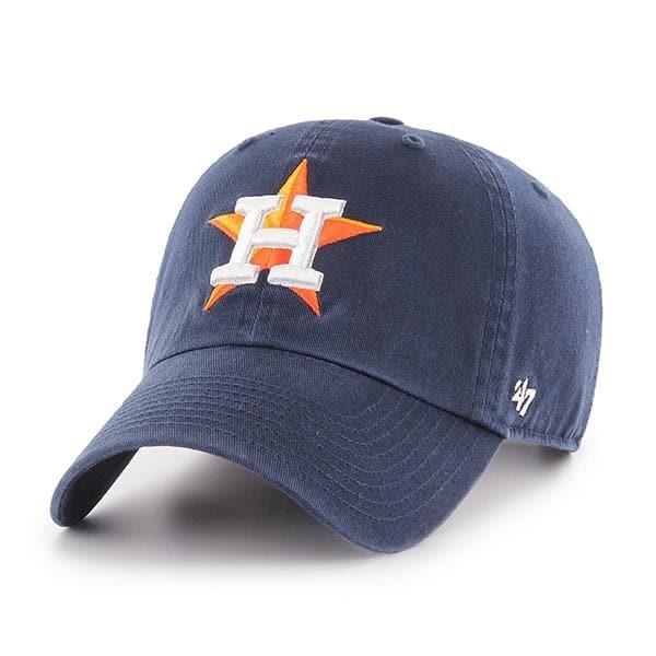 47 Brand Caps Houston Astros '47 MLB Team Clean Up Strapback Hat - Navy