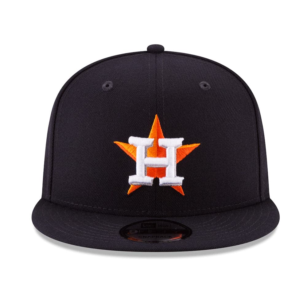 New Era Caps M/L Houston Astros New Era MLB 2017 World Series Patch 9FIFTY Snapback Hat - Navy