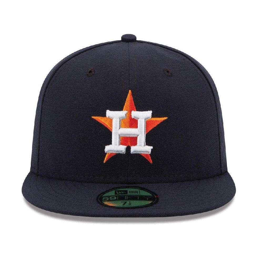 New Era Caps Houston Astros New Era MLB AC On-Field 59FIFTY Fitted Hat - Navy