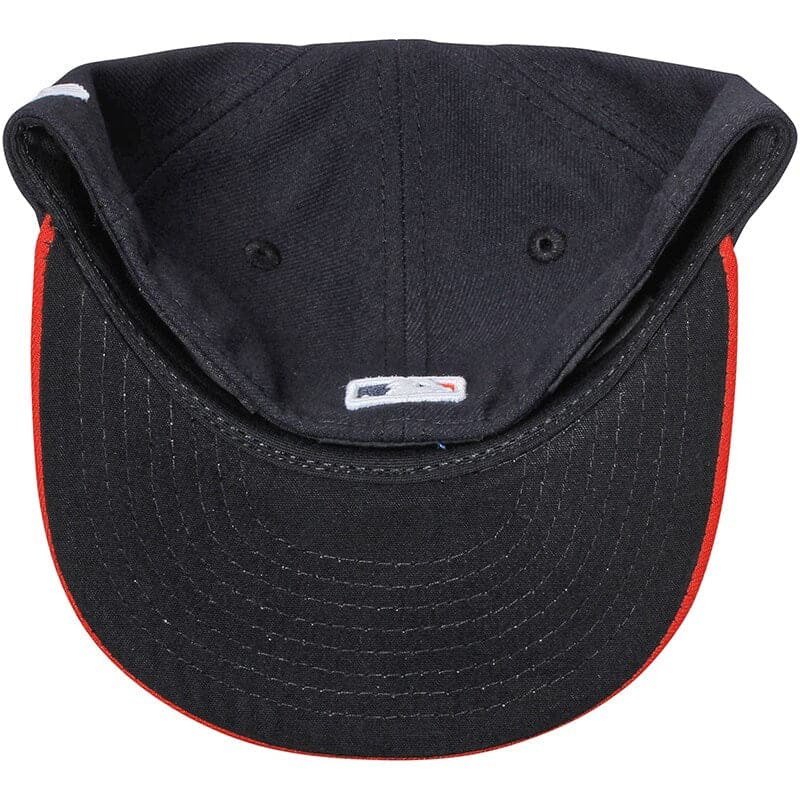 New Era Caps Houston Astros New Era MLB AC On-Field Road 59FIFTY Fitted Hat - Navy