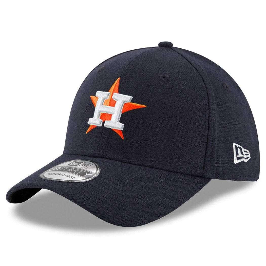 New Era Caps Houston Astros New Era MLB Team 39THIRTY Curve Hat - Navy