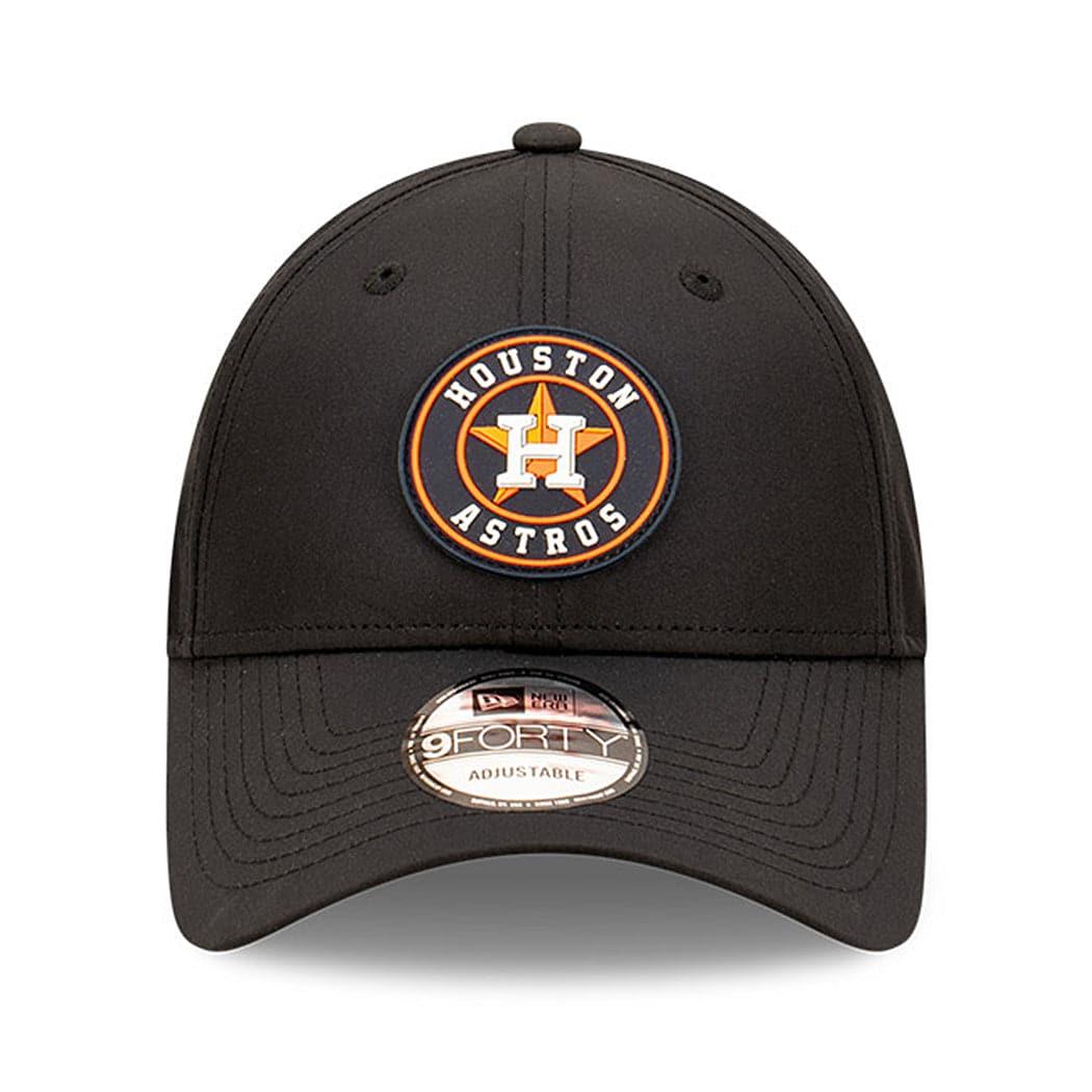 New Era Caps Houston Astros New Era MLB Team Circle Prolite 9FORTY Snapback Hat - Black