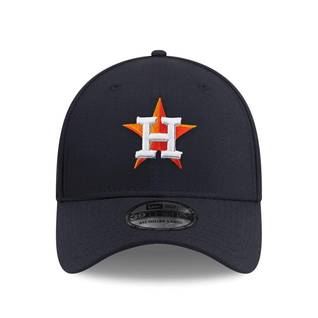 New Era Caps Houston Astros New Era MLB Team Classic 39THIRTY Curve Hat - Navy