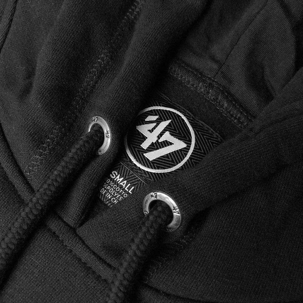 47 Brand Jumpers Houston Rockets '47 NBA Team Headline Hoodie Jumper - Black