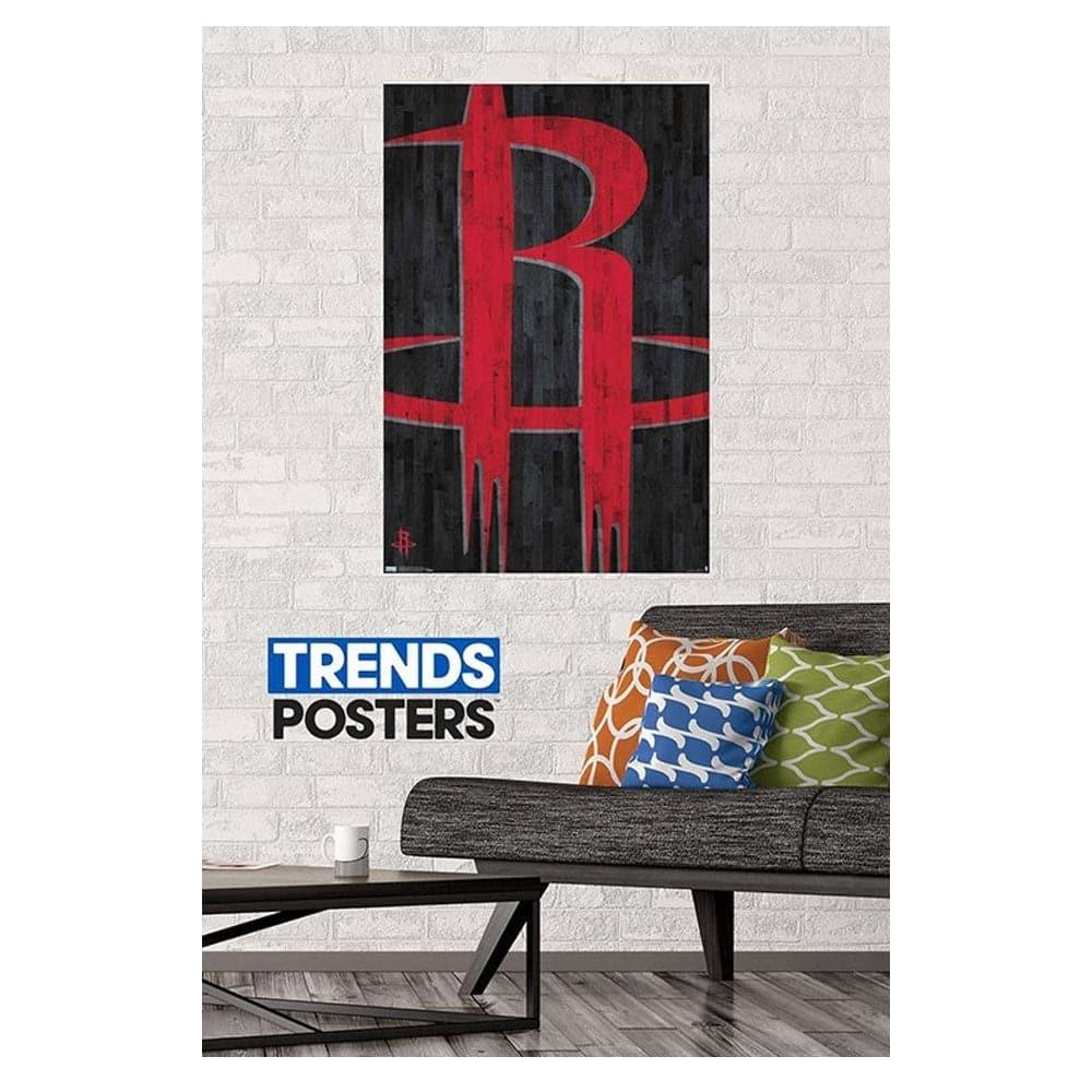 Trends International Posters Houston Rockets Logo Trends NBA 57 x 86cm Poster