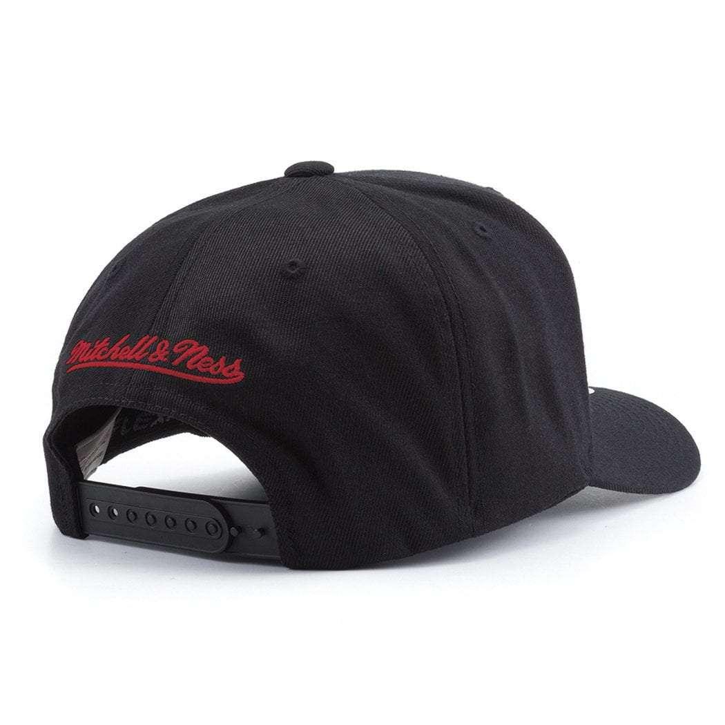 Mitchell And Ness Caps Houston Rockets Mitchell & Ness NBA 110 Team Logo Snapback Hat - Black