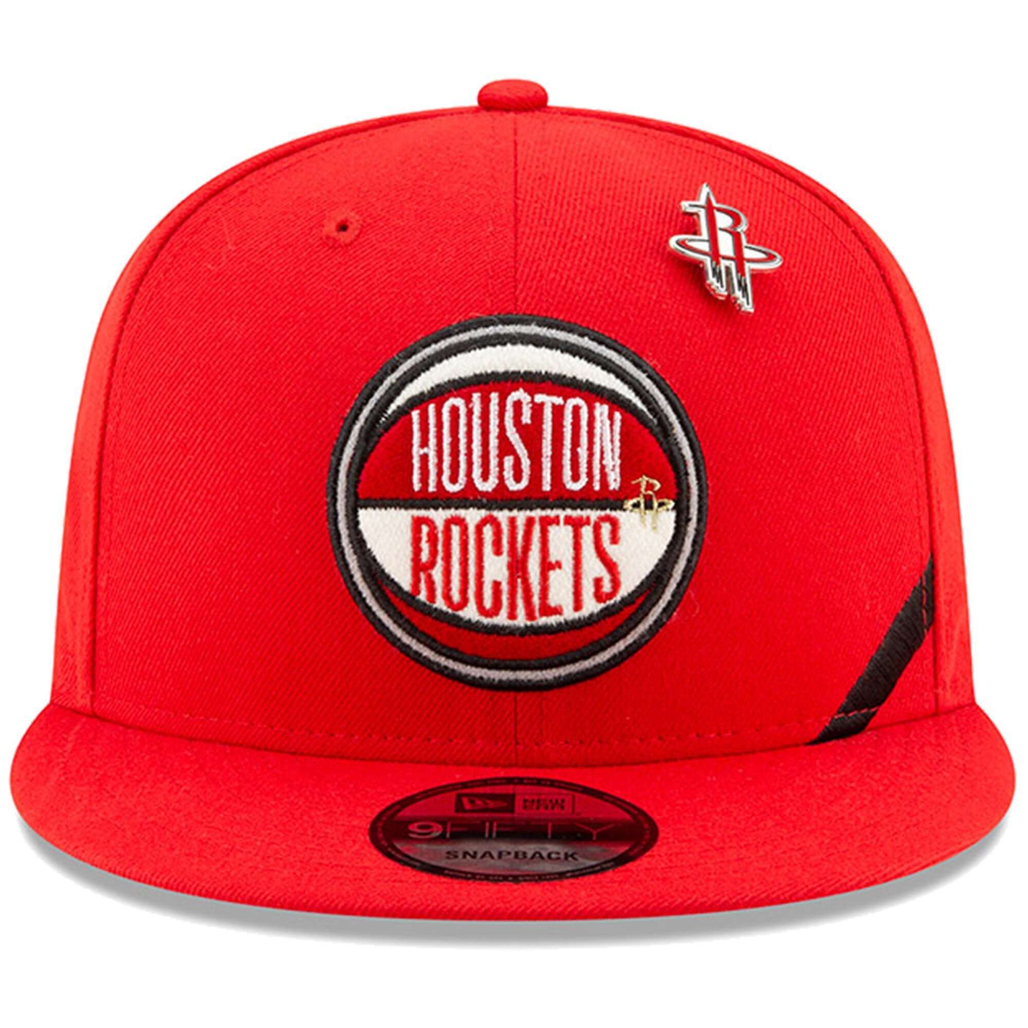 New Era Caps Houston Rockets New Era 2019 NBA Draft 9FIFTY Snapback Hat - Red
