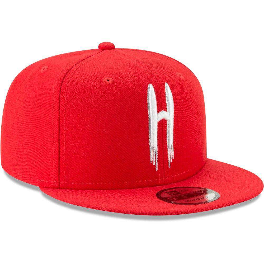 New Era Caps Houston Rockets New Era NBA 2019 Back Half 9FIFTY Snapback Hat – Red