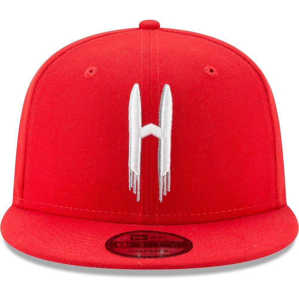 New Era Caps Houston Rockets New Era NBA 2019 Back Half 9FIFTY Snapback Hat – Red