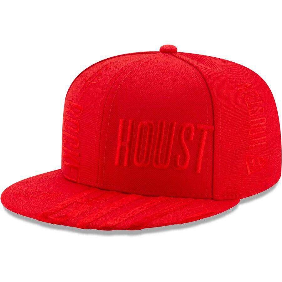 New Era Caps Houston Rockets New Era NBA 2019 Tonal Tip-Off 9FIFTY Snapback Hat - Red