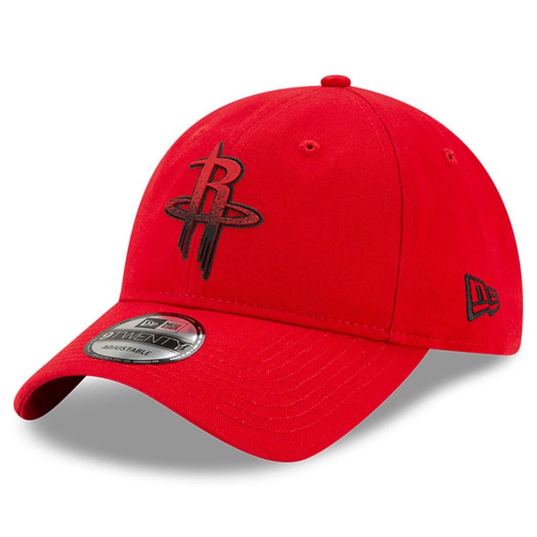 New Era Caps Houston Rockets New Era NBA 2021 Back Half 9TWENTY Curved Hat - Red