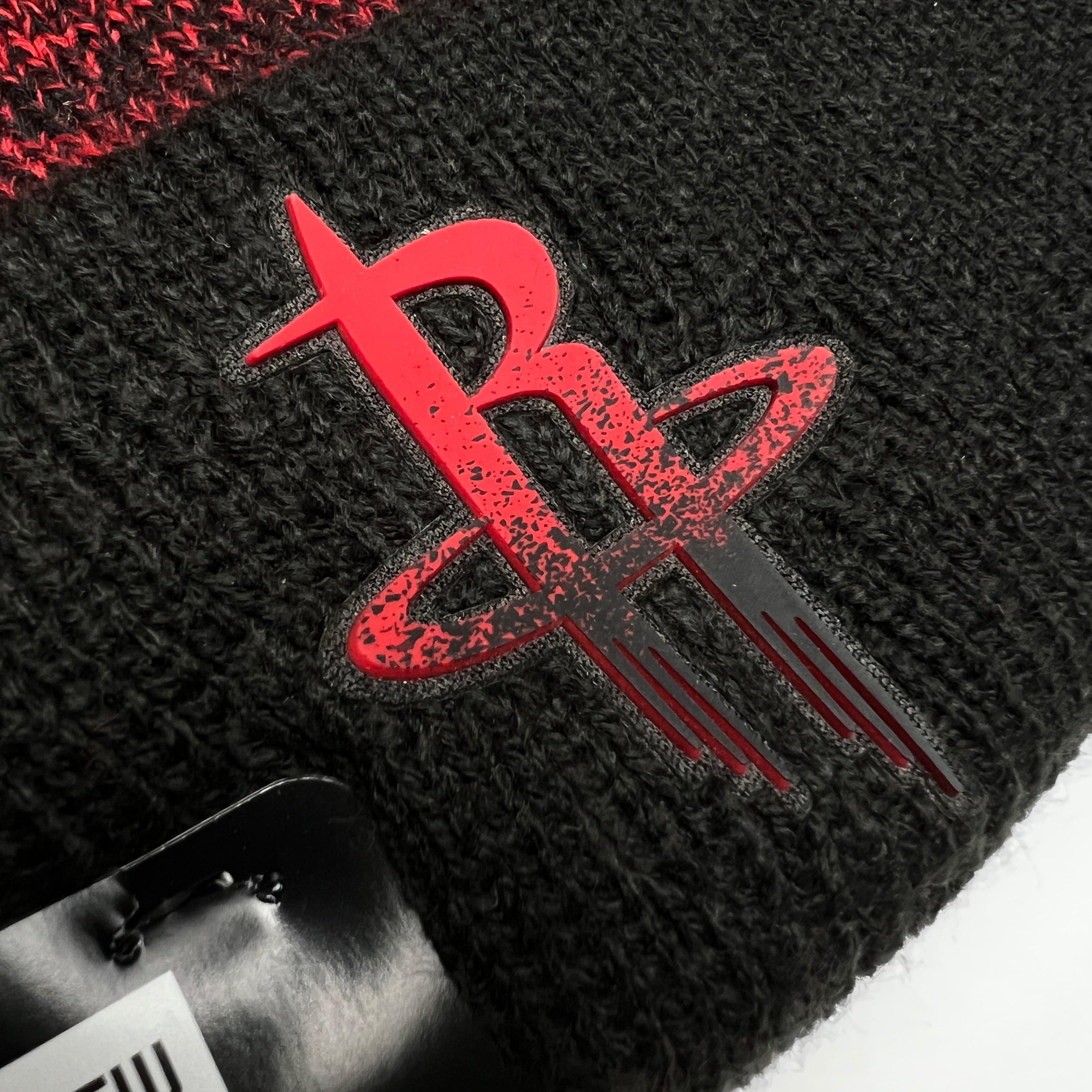 New Era Beanies Houston Rockets New Era NBA Back Half Knit Beanie - Red