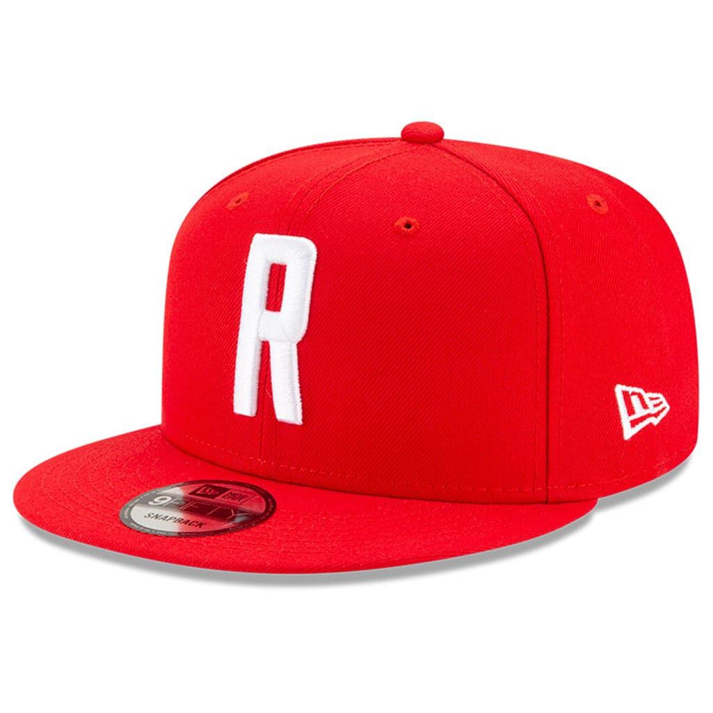New Era Caps Houston Rockets New Era NBA Ligature 9FIFTY Snapback Hat - Red