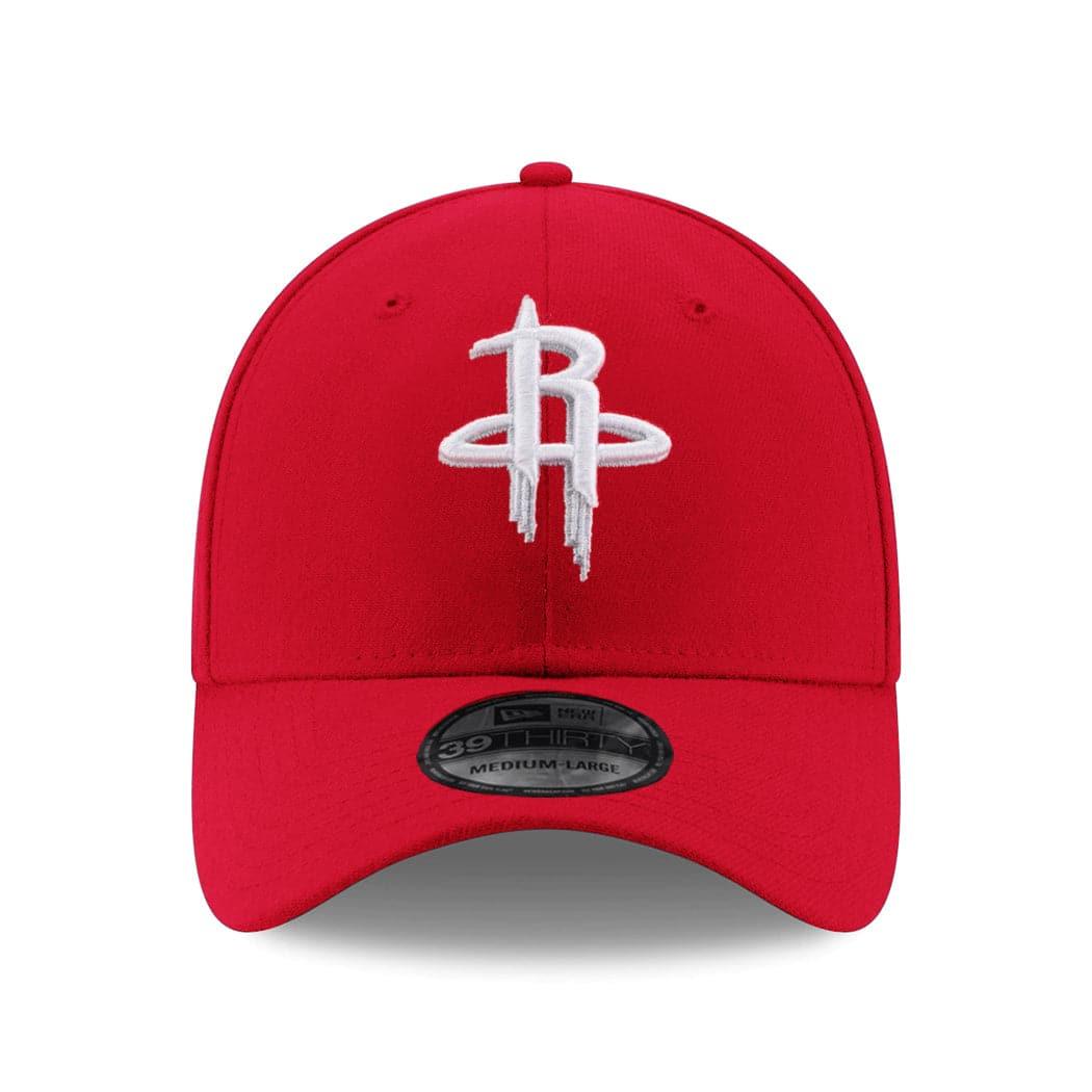 New Era Caps Houston Rockets New Era NBA Team 39THIRTY Flex Fit Curve Hat - Red