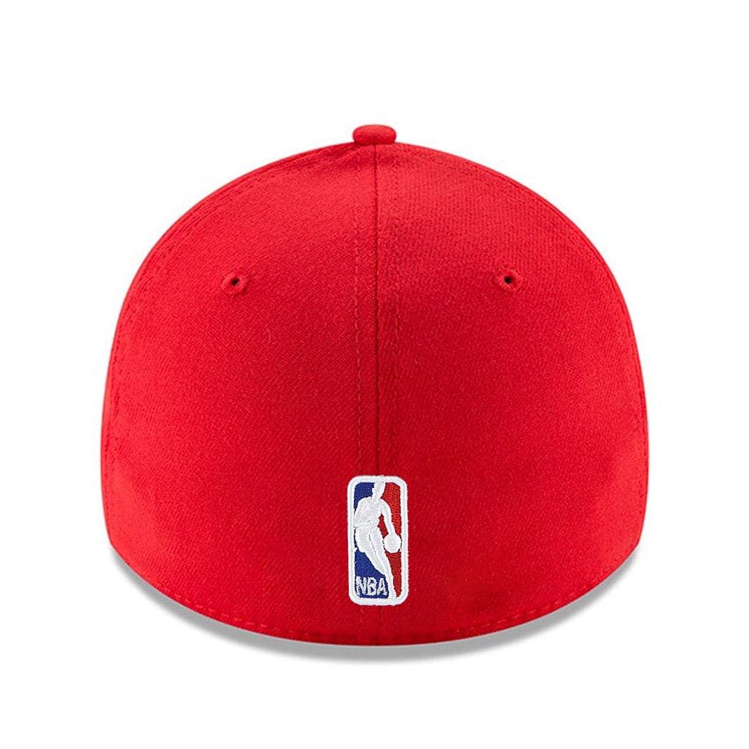 New Era Caps Houston Rockets New Era NBA Team 39THIRTY Flex Fit Curve Hat - Red