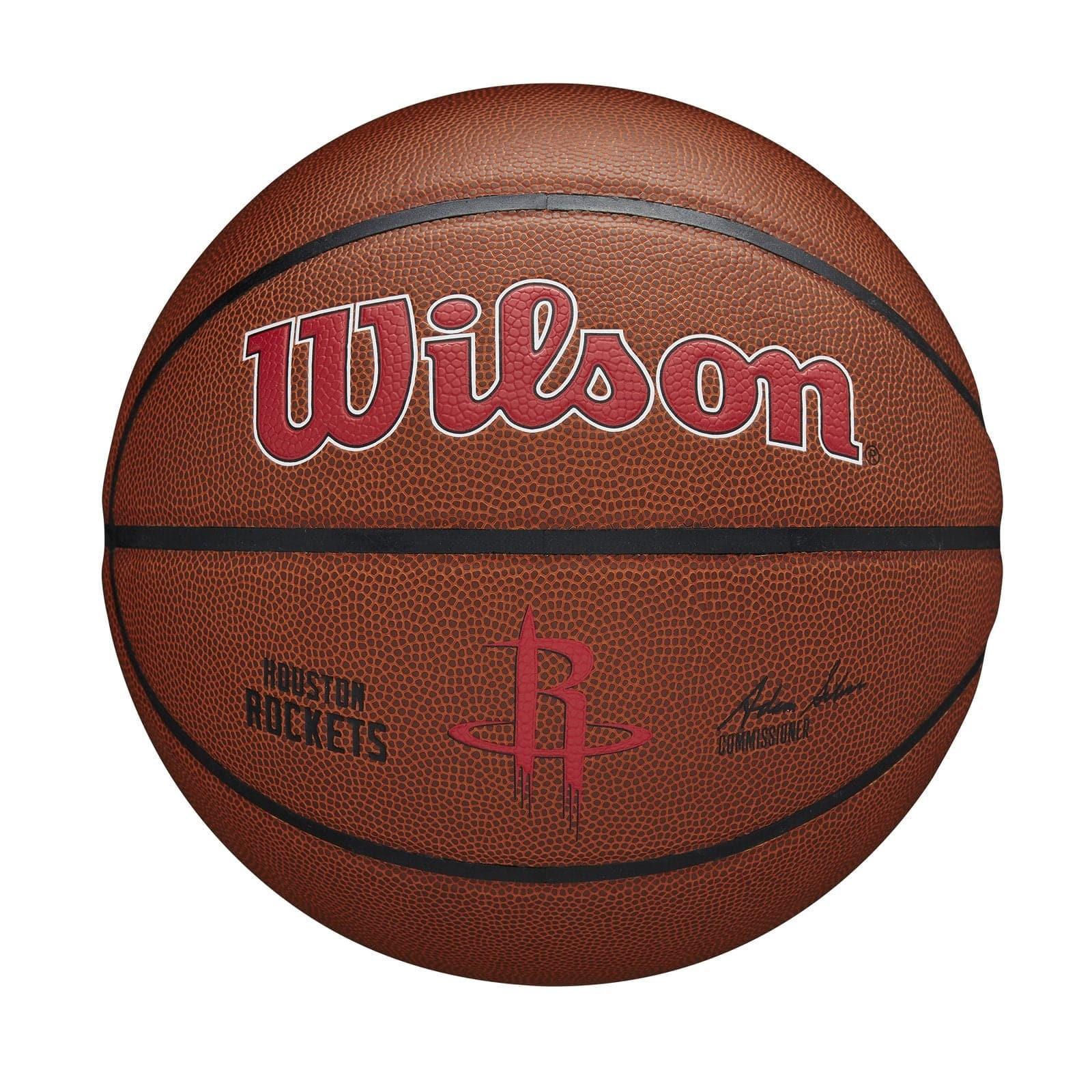 Wilson Sporting Goods Balls Houston Rockets Wilson NBA Team Full Size Basketball Ball