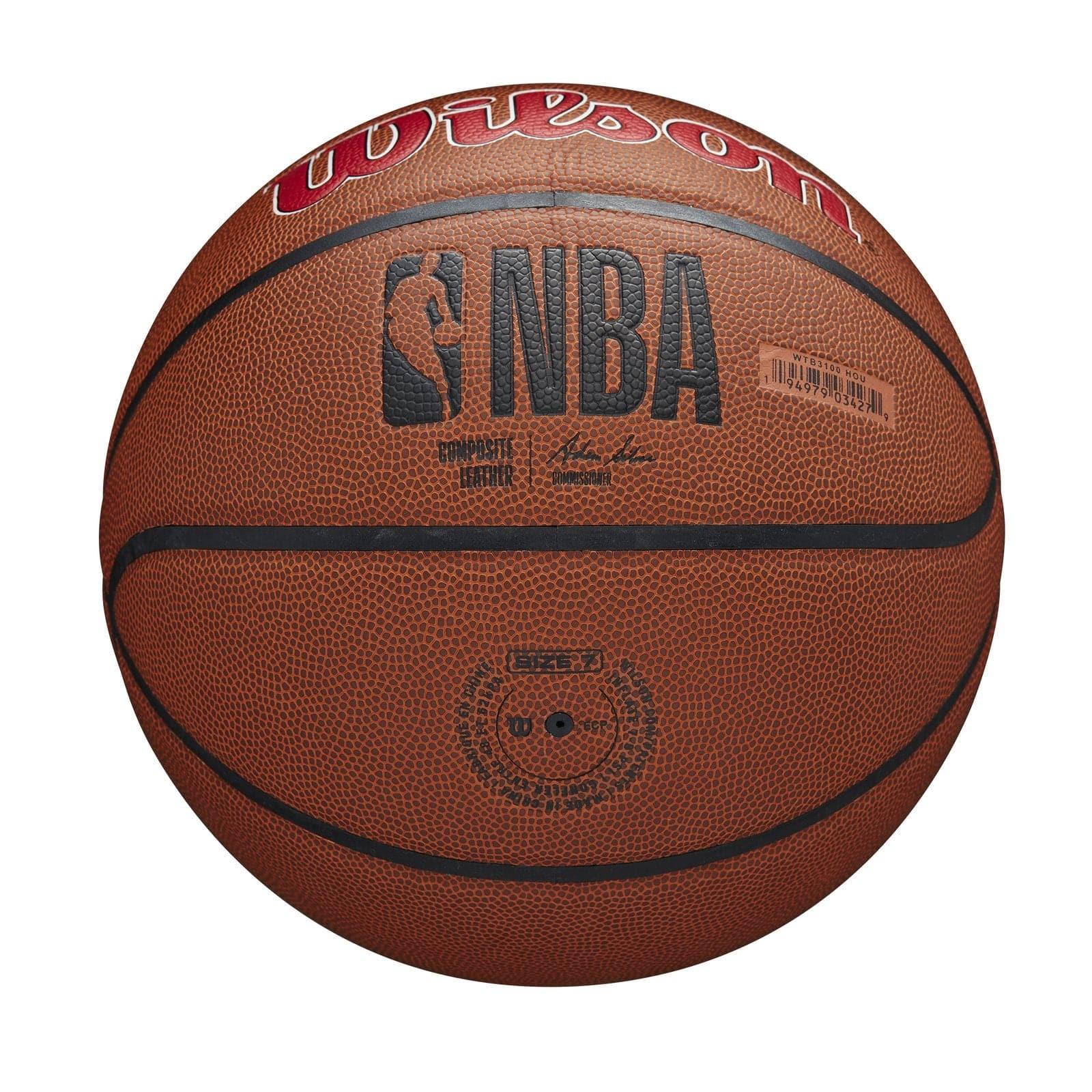 Wilson Sporting Goods Balls Houston Rockets Wilson NBA Team Full Size Basketball Ball