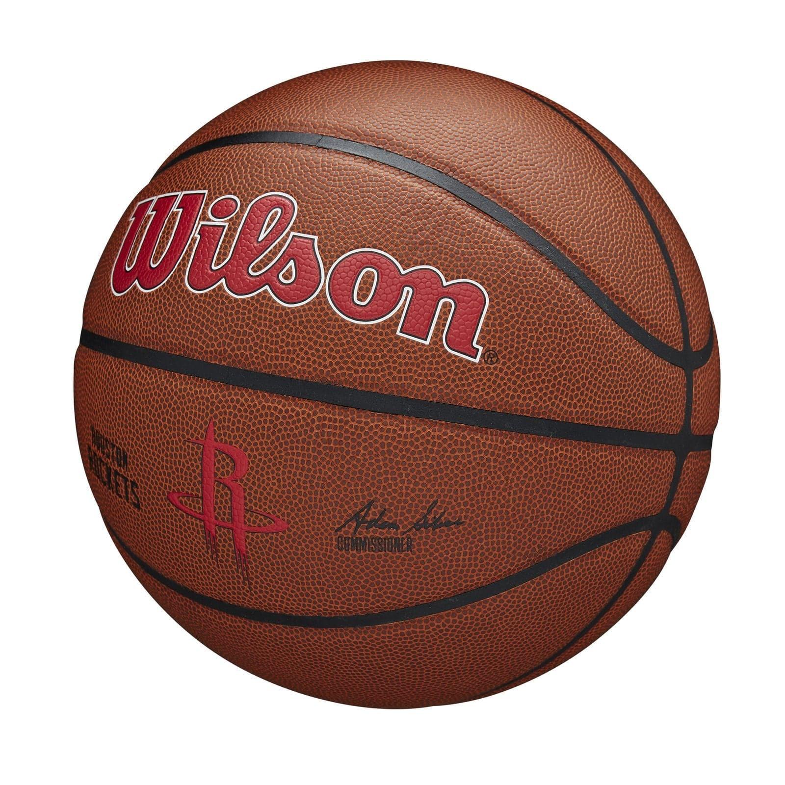Wilson Sporting Goods Balls Houston Rockets Wilson NBA Team Full Size Basketball Ball