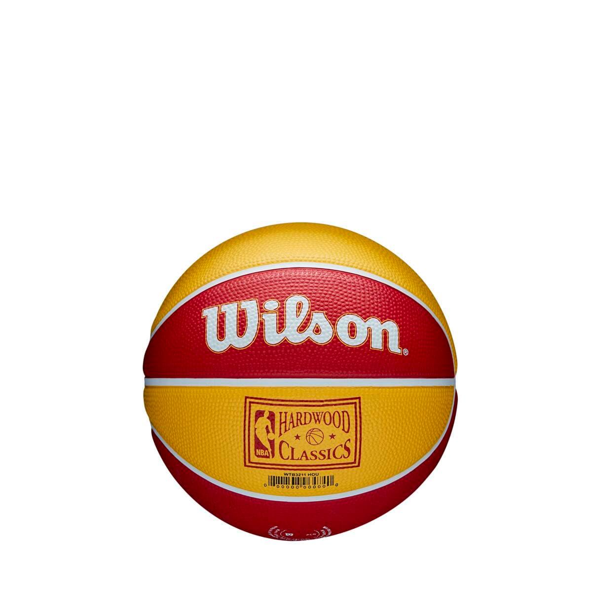 Wilson Sporting Goods Balls Houston Rockets Wilson NBA Team Retro Mini Outdoor Basketball Ball