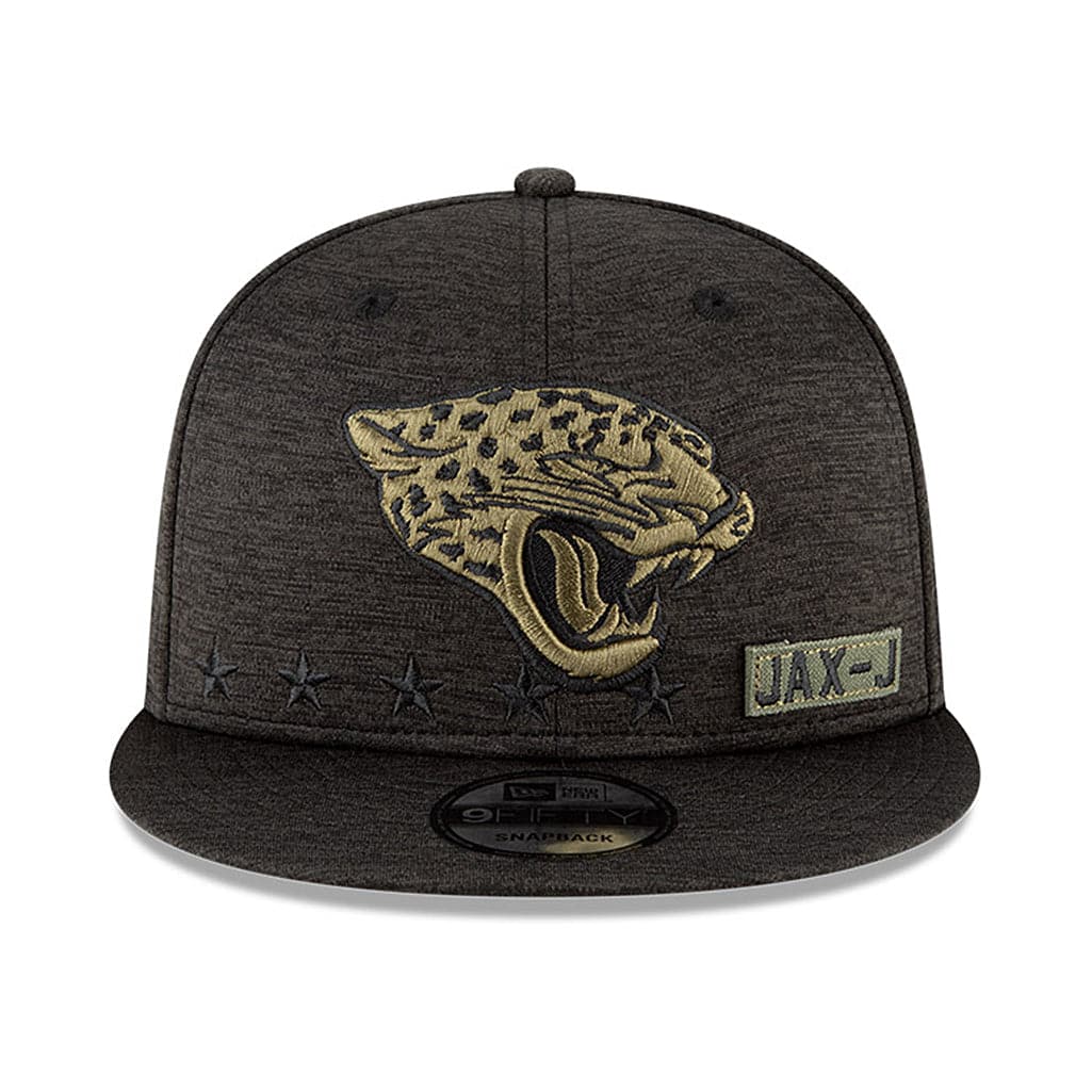 New Era Caps Houston Texans New Era NFL 2020 Salute To Service 9FIFTY Snapback Hat - Black