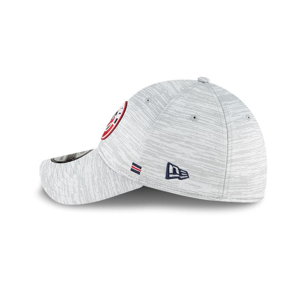 New Era Caps Houston Texans New Era NFL 2020 Sideline 39THIRTY Flex Fit Curve Hat - Grey