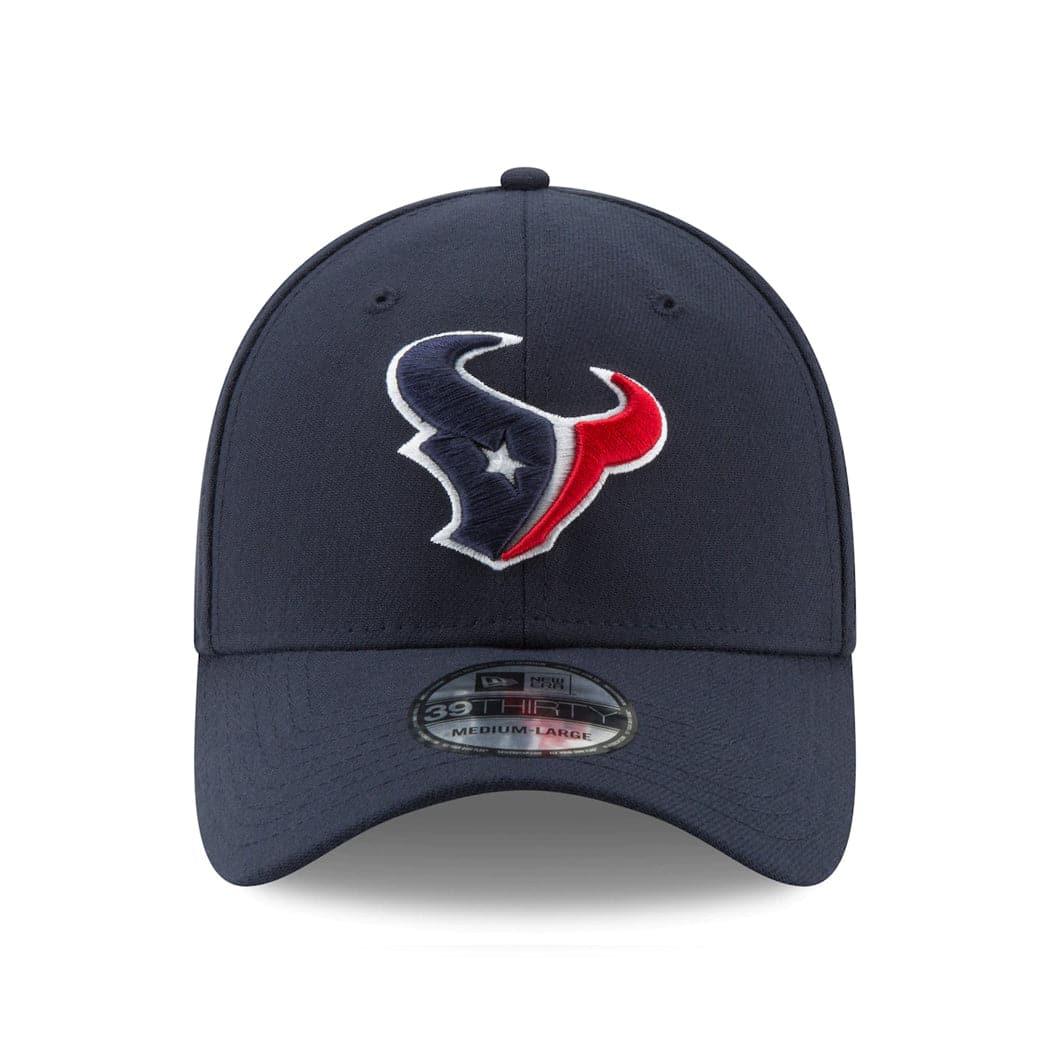 New Era Caps Houston Texans New Era NFL Team 39THIRTY Flex Fit Curve Hat - Navy