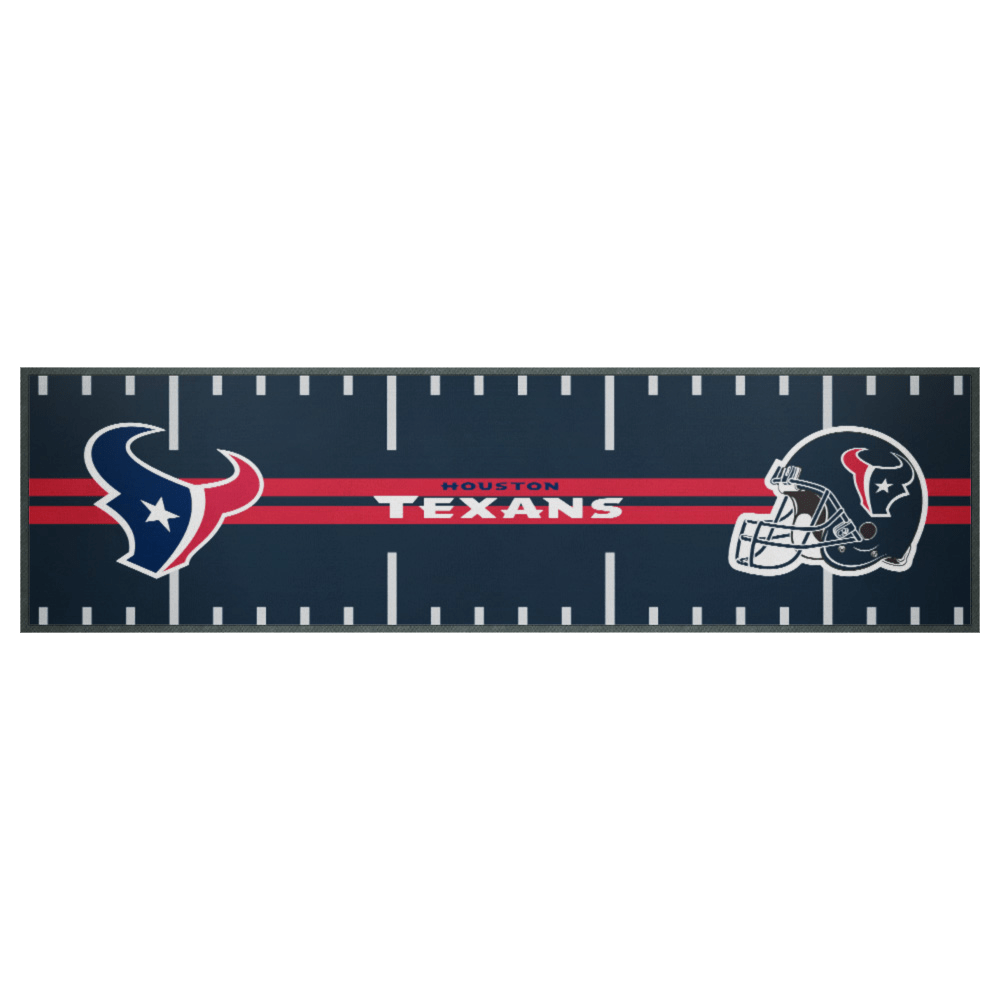 NFL Branded Accessories Houston Texans NFL Team Field 90 x 25cm Bar Runner/Mat