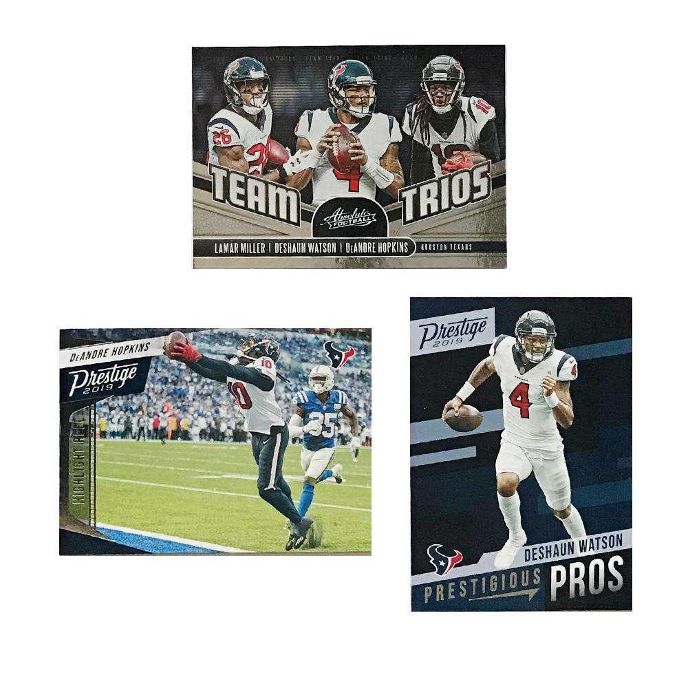 Panini Cards Houston Texans Panini NFL 2019 Parallel/Insert 3 Card Set